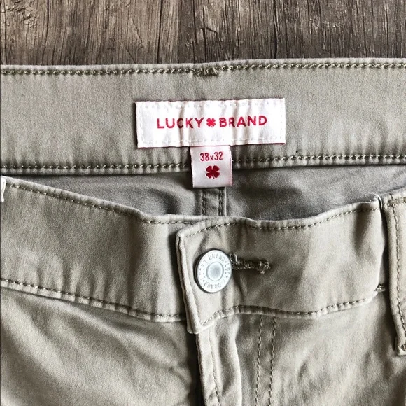 Lucky Brand Slim Straight Men’s Pant Bundle 38x32 - Picture 5 of 9